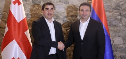 Ալեն Սիմոնյանը հանդիպել է Վրաստանի խորհրդարանի նախագահի հետ