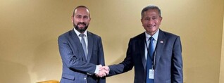 Արարատ Միրզոյանը Սինգապուրի ԱԳ նախարարի հետ քննարկել է Հվ. Կովկասում տեղի ունեցող զարգացումները