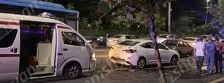 Երևանում բախվել են շտապօգնության ավտոմեքենան, 3 Hyundai-ներն ու Opel-ը․ կա վիրավոր. shamshyan.com