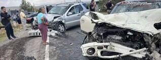 Արագածոտնում բախվել են «Mercedes ML 320»-ը ու «Mini Cooper»-ը․ կա 1 զոհ, 3 վիրավոր․ shamshyan.com
