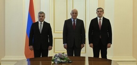 ՀՀ նախագահի նստավայրում տեղի է ունեցել դատավորների երդման արարողություն