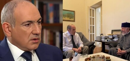 Հեսա նայեմ՝ ինչ են բարբաջել. Փաշինյանը՝ Տեր-Պետրոսյանի ու Կաթողիկոսի մասին