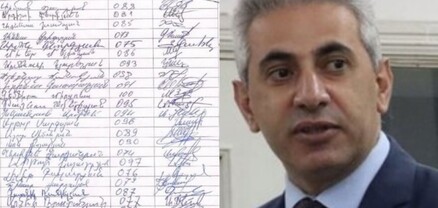 Ոչ ոք չգիտի, թե սա ինչ ցուցակ է. Էդգար Ղազարյան
