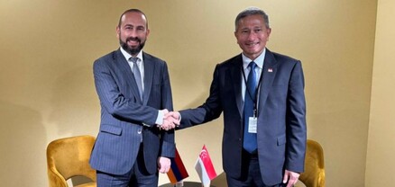 Արարատ Միրզոյանը Սինգապուրի ԱԳ նախարարի հետ քննարկել է Հվ. Կովկասում տեղի ունեցող զարգացումները