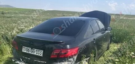 Սյունիքի մարզում 25-ամյա վարորդը Toyota-ով հայտնվել է դաշտում․ shamahyam.com