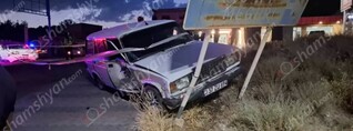Վայքում բախվել են «Hyundai»-ն ու «ՎԱԶ 2104»-ը. կա 3 վիրավոր. shamshyan.com