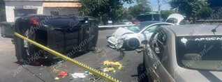 Երևանում բախվել են «Tesla»-ն, «Nissan»-ն ու «Lexus»-ը. ամուսիններն ու նրանց 6 ամսական աղջնակը հոսպիտալացվել են. shamshyan.com