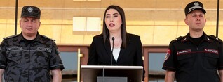 Ոստիկանության զորքերի ծառայողների համազգեստը պատասխանատվության խորհրդանիշ է․ ՆԳ նախարար
