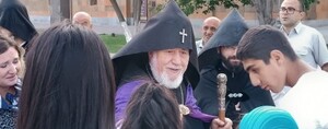 Կաթողիկոսի հանդիսապետությամբ մատուցվեց պատարագ՝ գերիների ազատության, երկրի խաղաղության համար