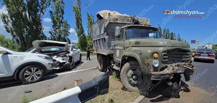 Երևան-Սևան ավտոճանապարհին իրար են բախվել 7 ավտոմեքենաներ. shamshyan.com