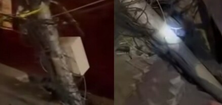 Սարյան-Ամիրյան խաչմերուկում մայթը փլուզվել է