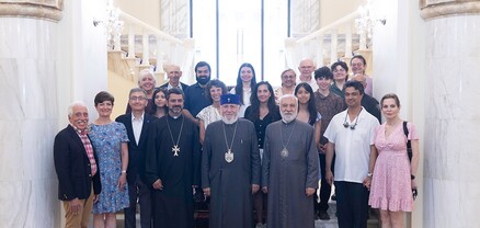 Ամենայն Հայոց Կաթողիկոսն ընդունել է ԱՄՆ Հայոց Արևելյան թեմի ուխտավորների