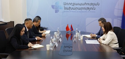 Անահիտ Ավանեսյանը Չինաստանի դեսպանի հետ քննարկել է հայ-չինական բժշկական կենտրոն հիմնելու գաղափարը
