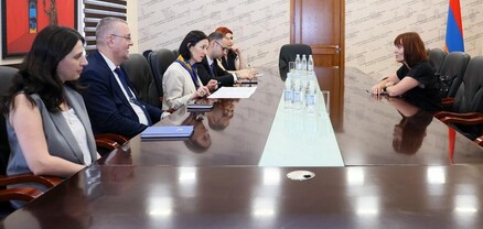 ԿԳՄՍ նախարարն ընդունել է ավստրիացի հայագետ Յասմին Դում-Թրագուտին