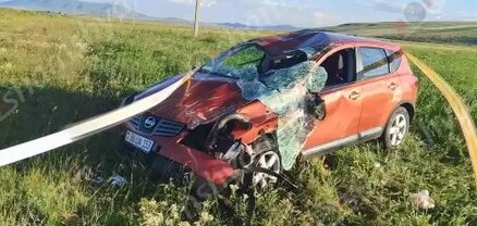 41-ամյա վարորդը դուրս է եկել երթևեկելի գոտուց և հայտնվել դաշտում․ կա վիրավոր