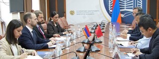 Հայաստանը բաց է չինական ներդրումների համար. Պապոյանն ընդունել է Չինաստանի դեսպանին
