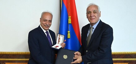 «Սինոփսիս Արմենիայի» տնօրենը պարգևատրվել է «Հայրենիքին մատուցած ծառայությունների համար» մեդալով