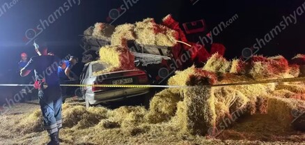 Շիրակում բախվել են «Opel Vectra»-ն ու անասնակերով բարձված տրակտորը. վիրավորներից մեկի վիճակը ծանր է. shamshyan.com