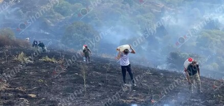 Խոշոր հրդեհ՝ «Խոսրովի անտառ» պետական արգելոցում․ կրակն ու ծուխը տեսանելի են մի քանի կմ-ից․ shamshyan.com