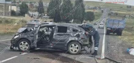 Գեղարքունիքում «Dodge Caliber»-ը բախվել է քարերին և հողաթմբերին, մի քանի պտույտ շրջվել. կա 1 զոհ, 4 վիրավոր. shamshyan.com