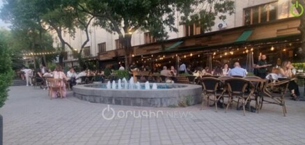 Քաղաքապետարանը չի նկատում․ ԿԸՀ-ի դիմացի սրճարանը «զավթել է» հարակից այգին