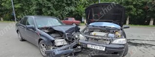 Ավտովթար՝ Վանաձորում. բախվել են Mercedes-ն ու Opel-ը. shamshyan.com