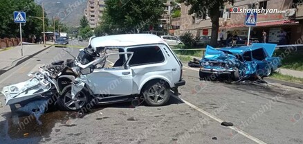 Կապանում բախվել են «ՎԱԶ 2121»-ն ու «ՎԱԶ 2106»-ը. կա 1 զոհ, 1 վիրավոր. shamshyan.com