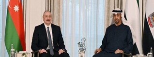 Ալիևը ժամանել է ԱՄԷ, հանդիպել երկրի նախագահի հետ