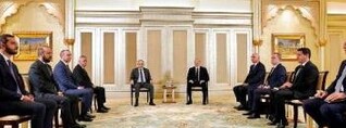 Փաշինյան–Ալիև առանձնազրույցը ընդմիջումից հետո շարունակվել է ընդլայնված կազմով