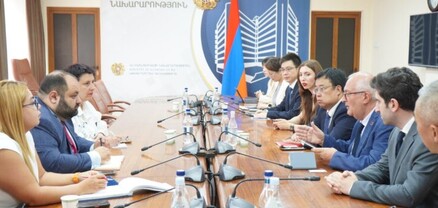 Էկոնոմիկայի փոխնախարարը և Շանհայի պատվիրակությունը քննարկել են գործարար կապերի զարգացման հեռանկարը