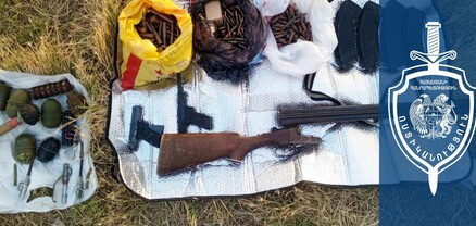 Ջրաշեն-Ջրվեժ ճանապարհին մեծ քանակությամբ զենք-զինամթերք է հայտնաբերվել