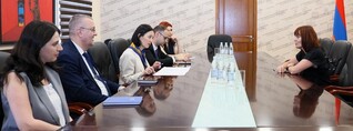 ԿԳՄՍ նախարարն ընդունել է ավստրիացի հայագետ Յասմին Դում-Թրագուտին