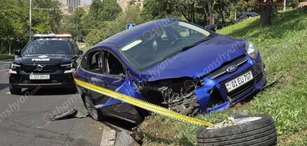 Երևանում բախվել են «Ford Focus»-ն ու ՀՀ ՊՆ «Ուրալ»-ը. կա վիրավոր. shamshyan.com