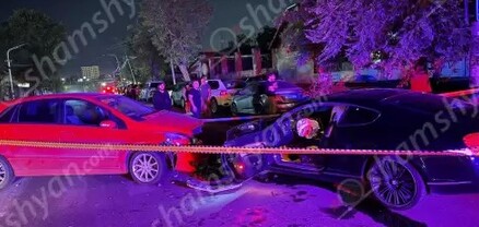 Երևանում բախվել են Bentley-ն և Mercedes-ը․ կա վիրավոր․ shamshyan.com
