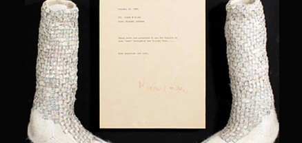  Մայքլ Ջեքսոնի «լուսնային քայլքի» գուլպան վաճառվել է ավելի քան 6700 դոլարով