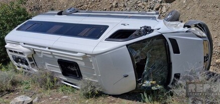 Օկnւպացված Արցախում ուղևորատար միկրոավտոբուս է վթարի ենթարկվել, տուժել է 20 մարդ