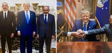Ալիևը շնորհակալություն է հայտնել Թրամփին իրեն նվիրած լուսանկարների համար