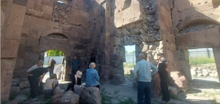 ԿԳՄՍՆ աշխատակիցները Շիրակի մարզում ծանոթացել են հուշարձանների վերականգնման ընթացքին