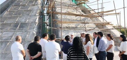 Ժաննա Անդրեասյանը հետևել է Հայոց ցեղասպանության հուշահամալիրի հիմնանորոգման աշխատանքների ընթացքին