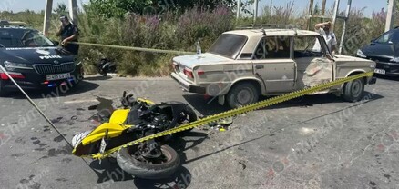 Հնաբերդի խաչմերուկում բախվել են «ՎԱԶ 2106»-ը և մոտոցիկլը․ մոտոցիկլավարը և ավտոմեքենայի 2 ուղևոր հոսպիտալացվել են. shamshyan.com