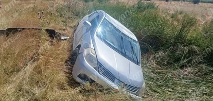 Ավտովթար՝ Կոտայքի մարզում․ մեքենան դուրս է եկել ճանապարհի երթևեկելի գոտուց և հայտնվել դաշտում․ կա վիրավոր