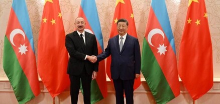 Ալիևն ու Ծինփինը քննարկել են չինական ապրանքների՝ Ադրբեջանի տարածքով տեղափոխման հարցը