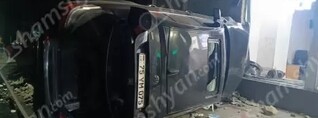 Երևանում 22-ամյա վարորդը  BMW-ով բախվել է «Մաժոր» խանութի ցուցափեղկին և կողաշրջվել. shamshyan.com