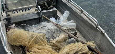 Հայտնաբերվել է ապօրինի տեղադրված 28 հատ խեցգետնորսիչ և 33 հատ ձկնորսական ցանց․ ՇՄՆ