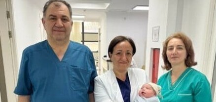 5 կգ քաշով «հսկան». ծնվել է վանաձորցի Մոսինյանների 8-րդ որդին