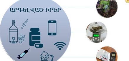 Թմրամիջոցներ,wi-fi սարքեր․ ՔԿՀ-ներում հայտնաբերված արգելված իրերի հաշվետվություն