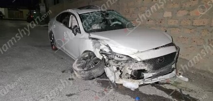 Կասկադյորական ավտովթար՝ Երևանում. 30-ամյա վարորդը փլուզել է բնակչի տան քարե պարիսպը. shamshyan.com