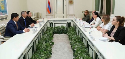 Գլխավոր դատախազը Ղազախստանի դեսպանի հետ քննարկել է երկուստեք հետաքրքրություն ներկայացնող հարցեր
