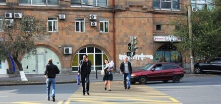 Չնախատեսված հատվածով փողոցը հատելու համար տուգանքի չափը խստացվել է՝ դարձել 10 000 դրամ