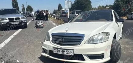 Ավտովթար՝ Կոտայքի մարզում. բախվել են «Mercedes»-ը և «BMW»-ները. կան վիրավորներ